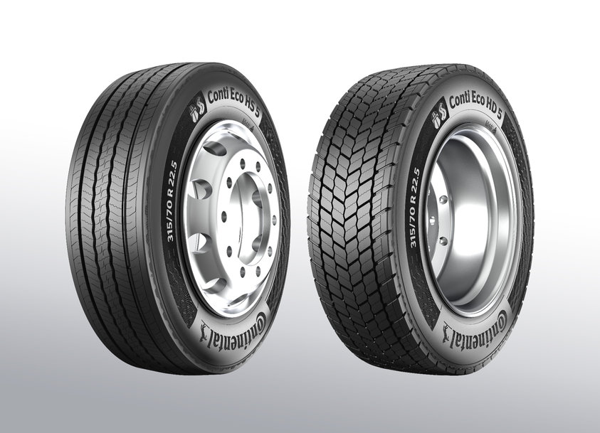 New Conti Eco Gen 5 Tire Line for Trucks Combines Low Rolling Resistance with High Mileage